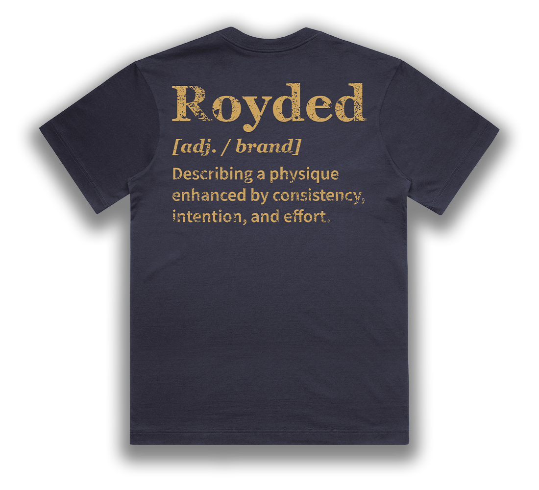 Navy Definition Tee - back